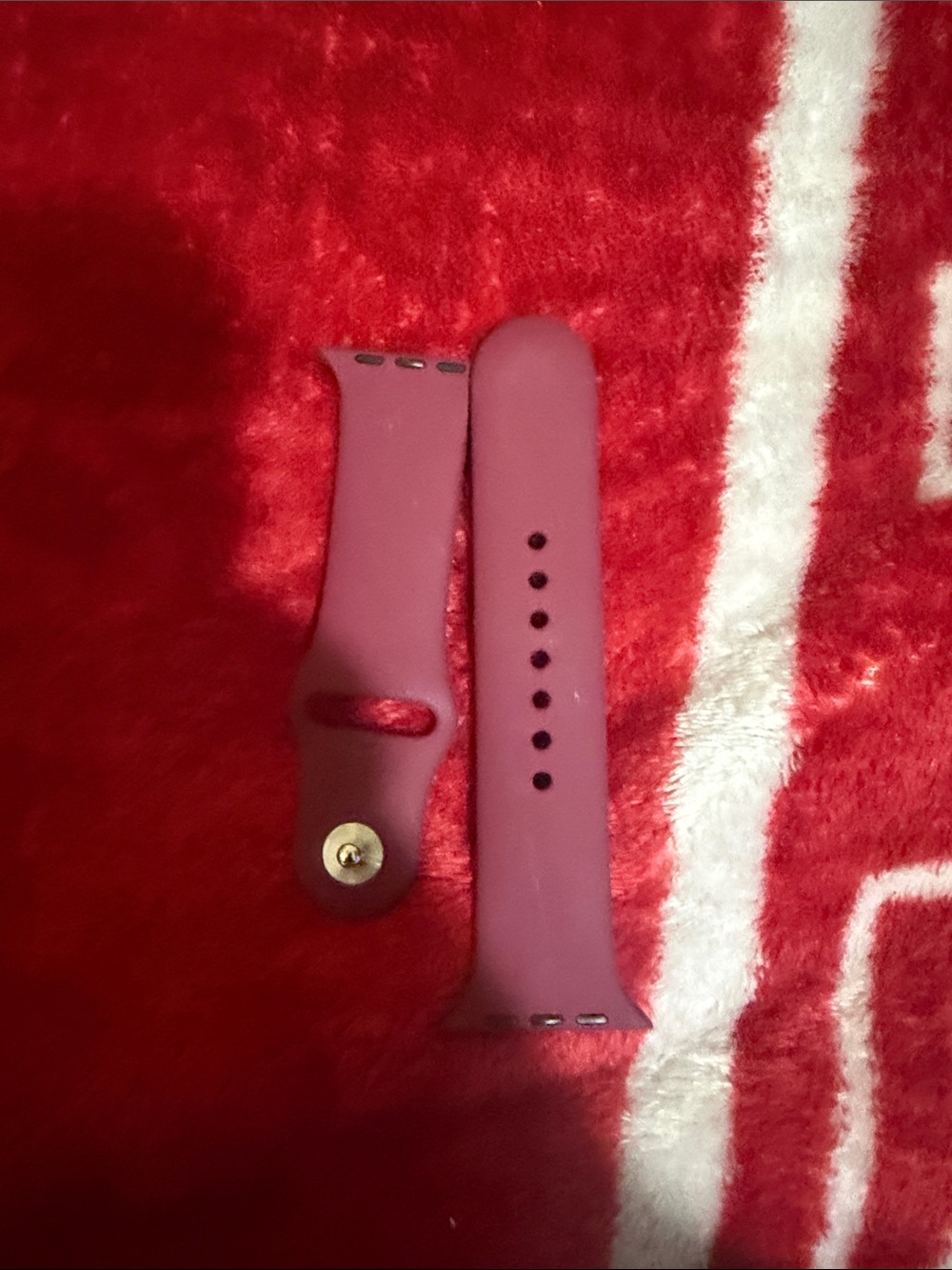Amazon Soft Silicone Smartwatch Band in Dusty Pink